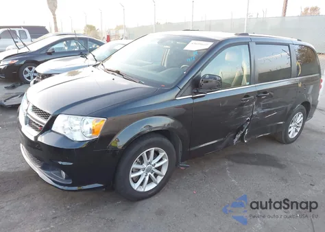 2018 Dodge Grand Caravan Sxt из США, поврежденный, VIN 2C4RDGCG3JR299021